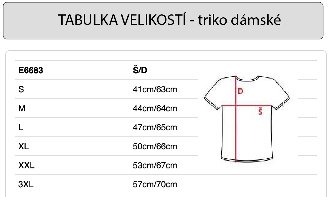Tričko dámské